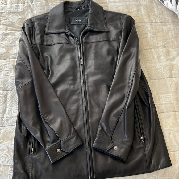 Alfani Other - Men’s Alfani (real leather) jacket size M orig. $300